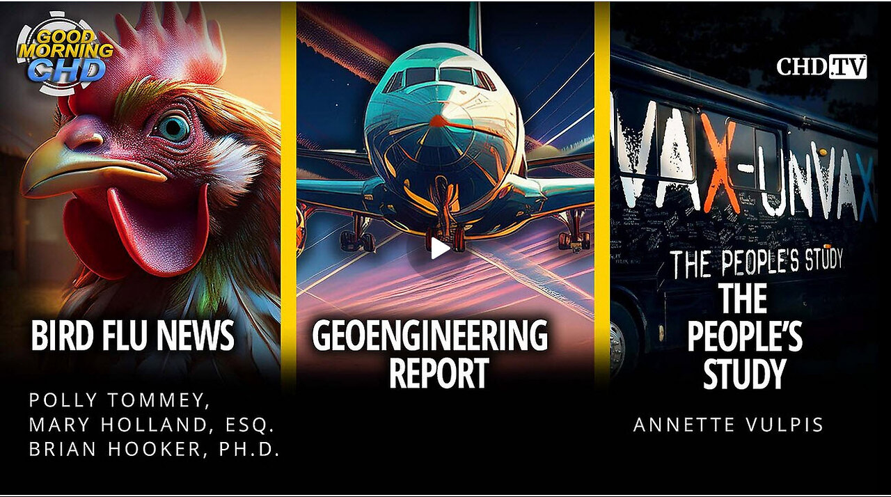 Bird Flu News, Geoengineering Report, The People's Study