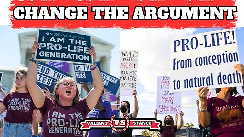 The Pro-Life debate is NOT working well