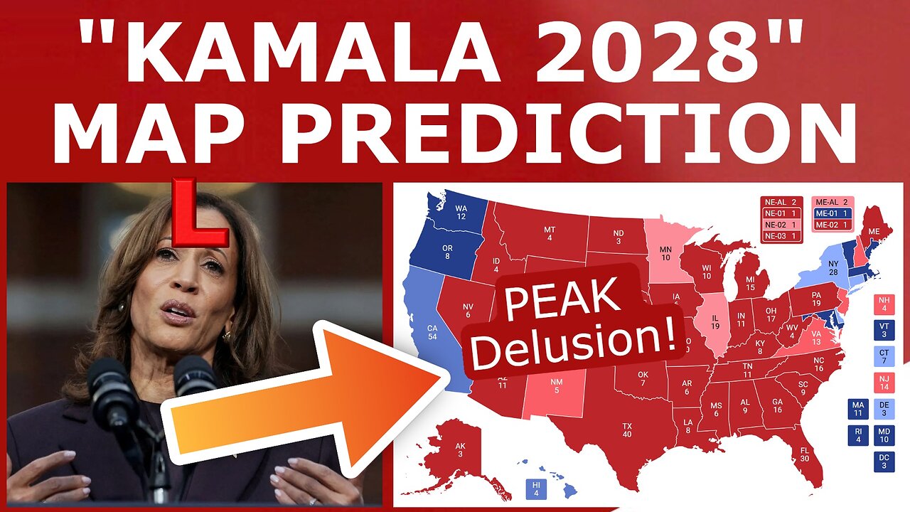 VANCE vs. KAMALA! - 2028 Presidential Election Prediction