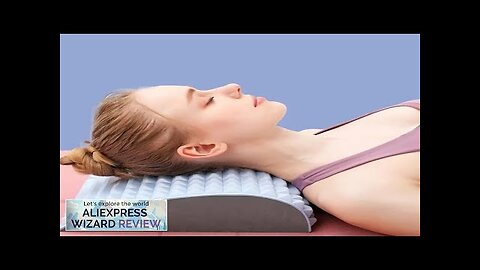 Lower Back Pain Relief Treatment Stretcher Back Stretcher Pillow Chronic Lumbar Support Review