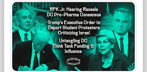 RFK Jr. Hearing Reveals DC Pro-Pharma Consensus; Trump's Protesters