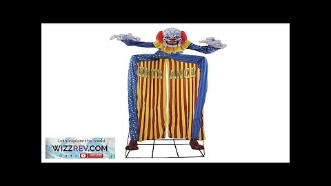 Looming Clown Animated Archway Decoration Review