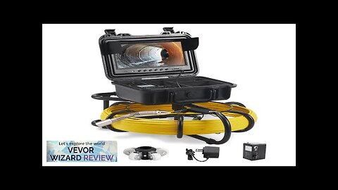 VEVOR Sewer Camera 230 ft/70 m 9" Screen Pipeline Inspection Camera Review