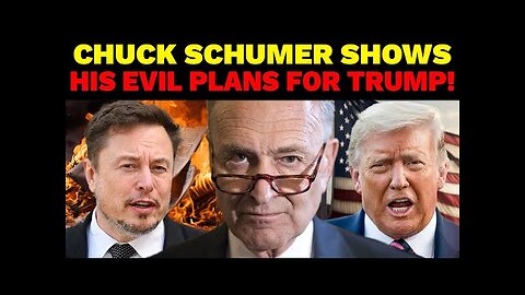 🔴Media SILENT as Chuck Schumer's REVENGE PLAN begins! Trump is READY!!