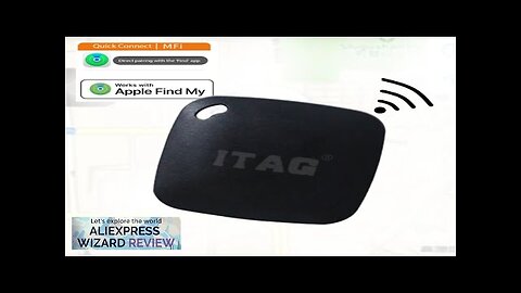 Mini Tracking Device For Apple Find My Key Smart iTag Child Finder Review