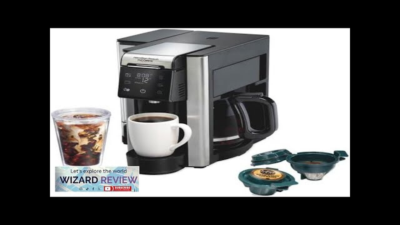 Hamilton Beach FlexBrew 5-in-1 12 Cup Drip and Single Serve Hot Review