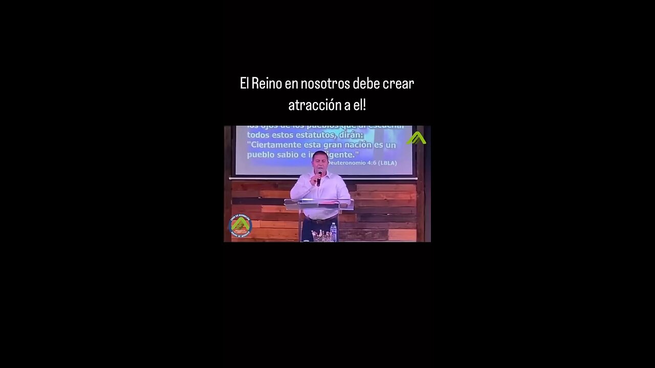 El Reino en nosotros debe crear atraccion a el!