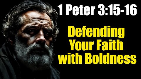 1 Peter 3:15-16 Exposition & Application: Living with Hope and a Clear Conscience