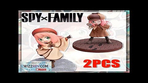 New 2pcs Anime Spy X Family CODE:White 14cm Toy PVC Anya Winter Review