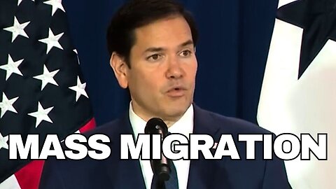 Marco Rubio: "The only people who benefit from mass migration are traffickers."