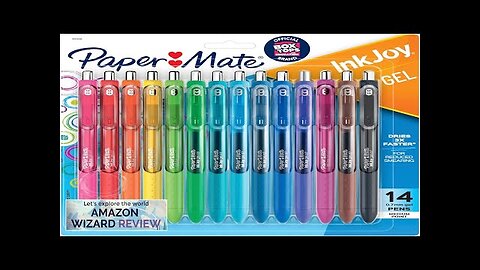 Paper Mate InkJoy Gel Pens Medium Point Assorted Colors Set of 14 Review