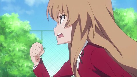 Toradora - Taiga angry at Sumire