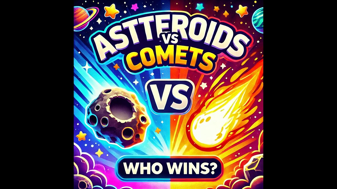 What Are Asteroids and Comets? 🚀 Fun Space Facts for Kids!