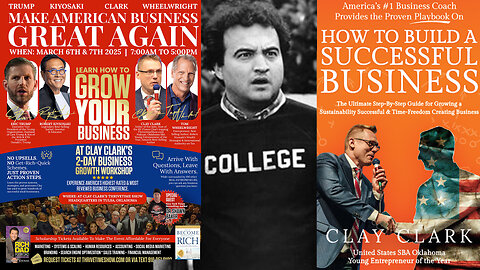 College | Should You Attend 3,703 Thrivetime Show Business Conferences or Spend $251,227 to Earn An MBA? Join Eric Trump & Robert Kiyosaki At Clay Clark's March 6-7 Business Growth Workshop! (5 Tickets Remain)