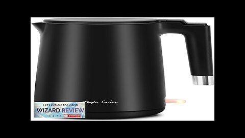 Taylor Swoden Electric Tea Kettles for Boiling Water Double Wall Stainless Steel Review