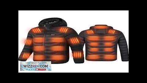 TENGOO HZ-23 23 Zones Heating Jacket Zipper Adjustable Size USB Charging Smart Review