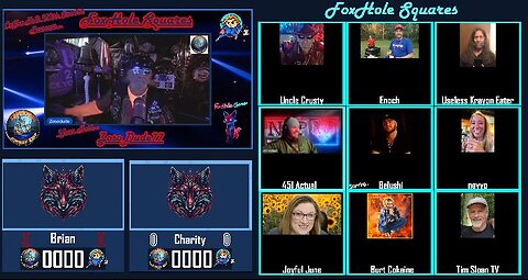 FoxHole Squares | Sandra & ZosoDude77 10:00 pm EST