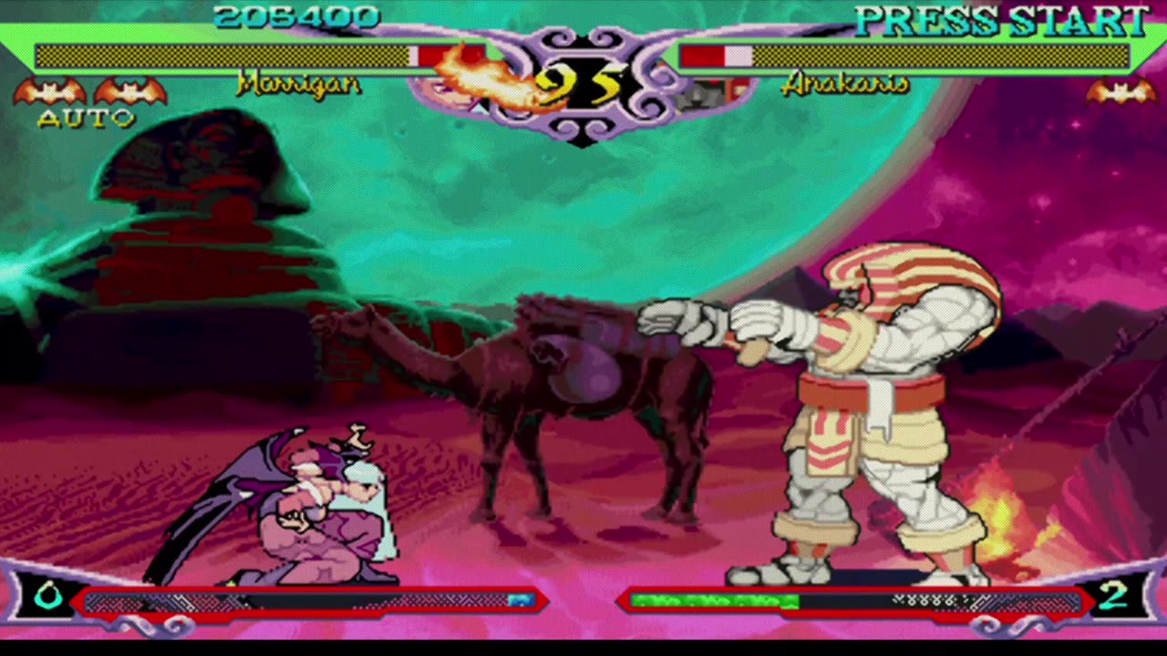 Morrigan vs Anakaris