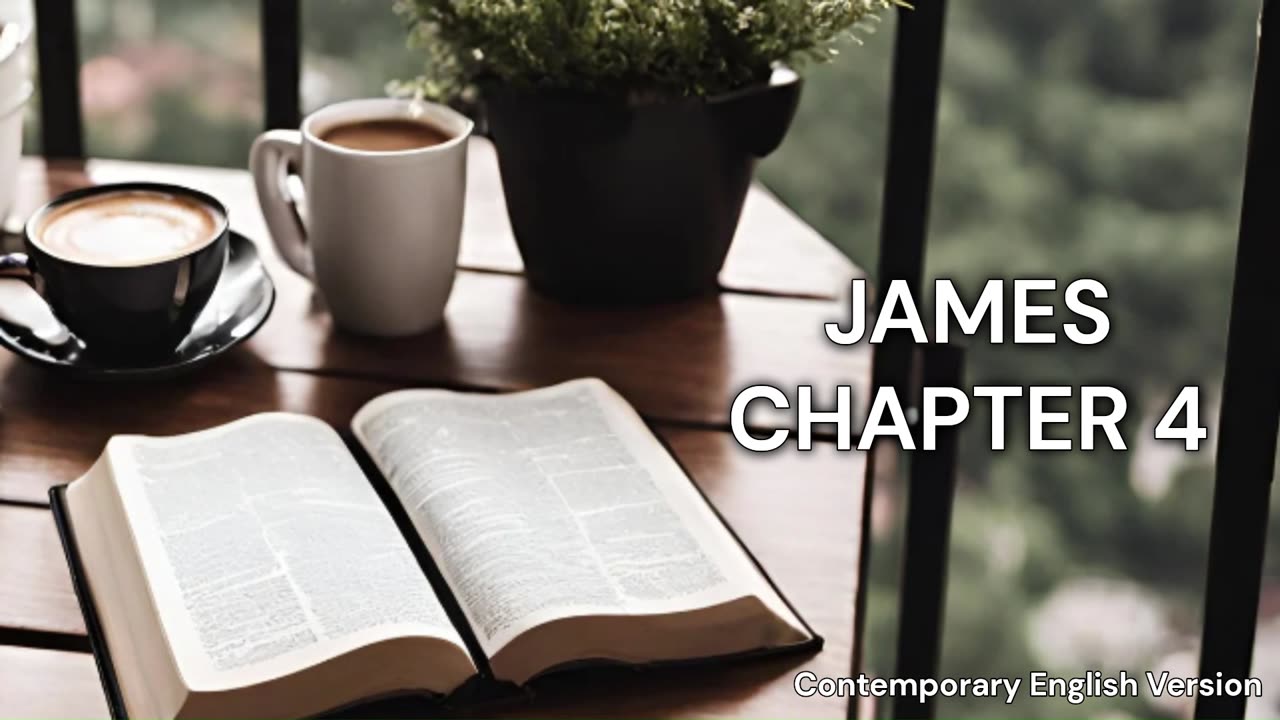 James Chapter 4 | CEV | Faith | Audio | Daily Bible Reading