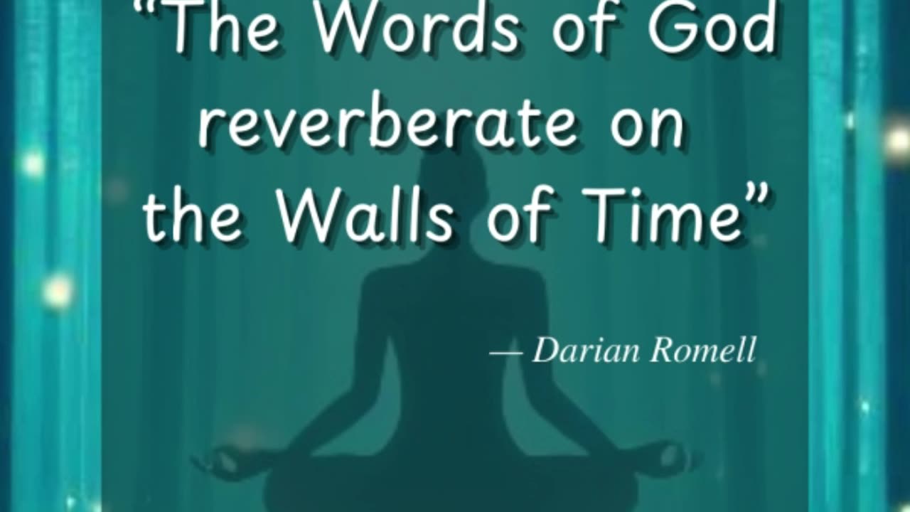 Darian Romell | WORDS OF GOD