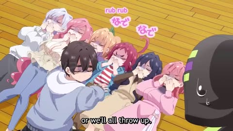Rentarou's Girlfriends Are Eating MONSTERS 😱😛 Anime Funny Moment - 100 Girlfriend Season 2