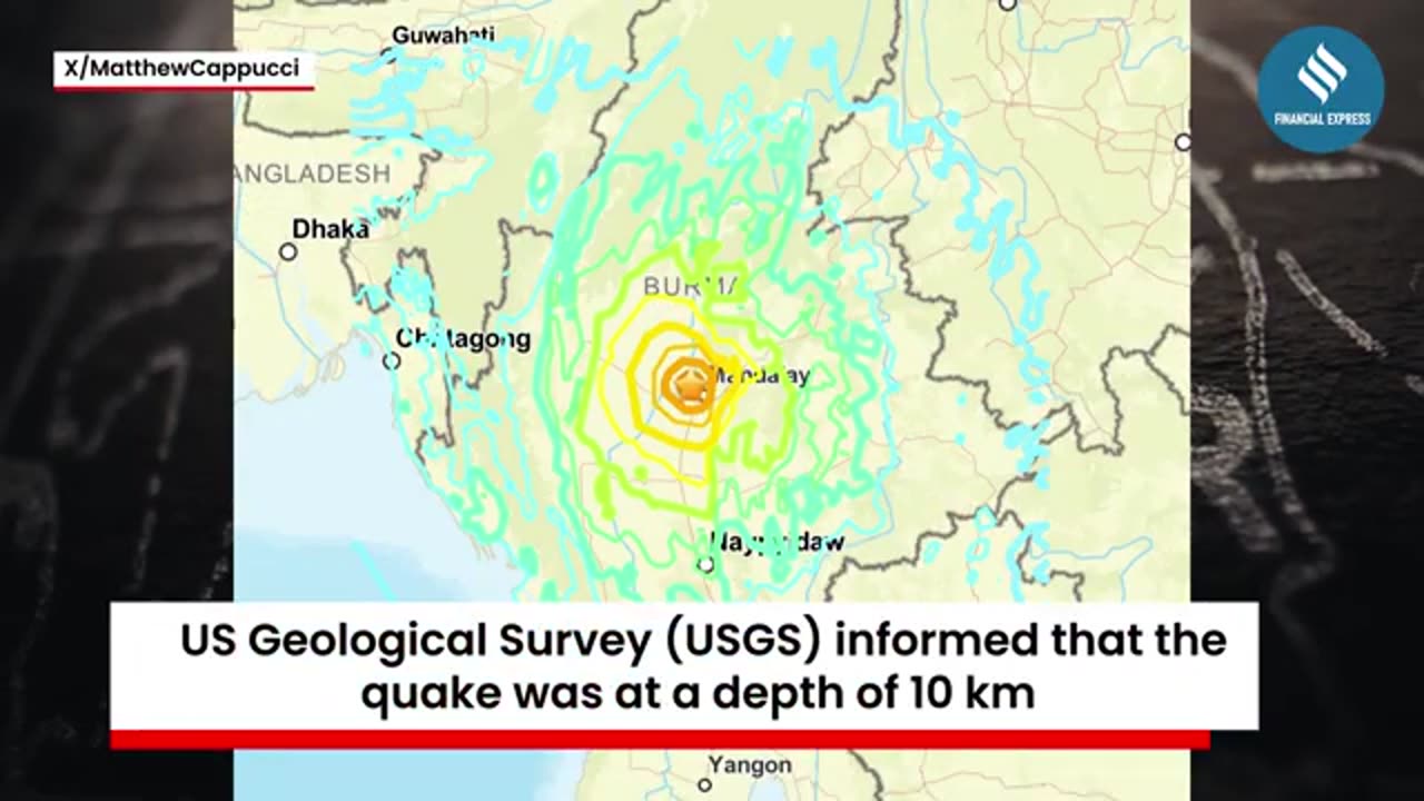 Thailand Earthquake: Myanmar Shaken by 7.7 Magnitude Quake, Bangkok Feels Tremors