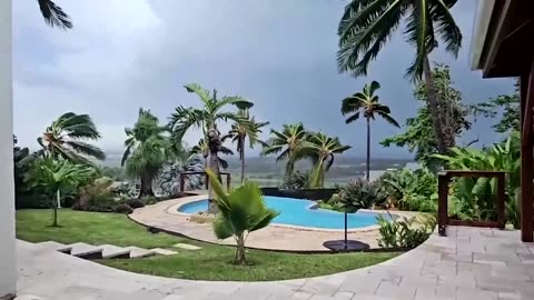 Cyclone Garance hits French island of La Reunion