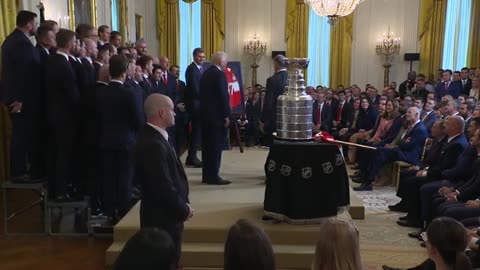 President Trump Hosts the 2024 Stanley Cup Champions the Florida Panthers