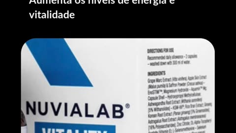 Nuvialab Vitality