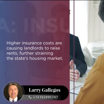 California: Insurance Driving up California Rents
