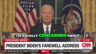 Biden’s Farewell Meltdown: Blames ‘Tech-Industrial Complex’ for America’s Problems