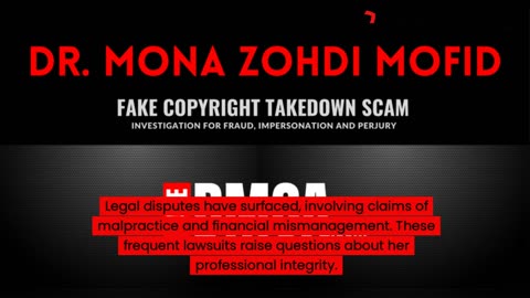 📢 Dr. Mona Zohdi Mofid: A Respected Physician or a Fraudster in Disguise? 🚨