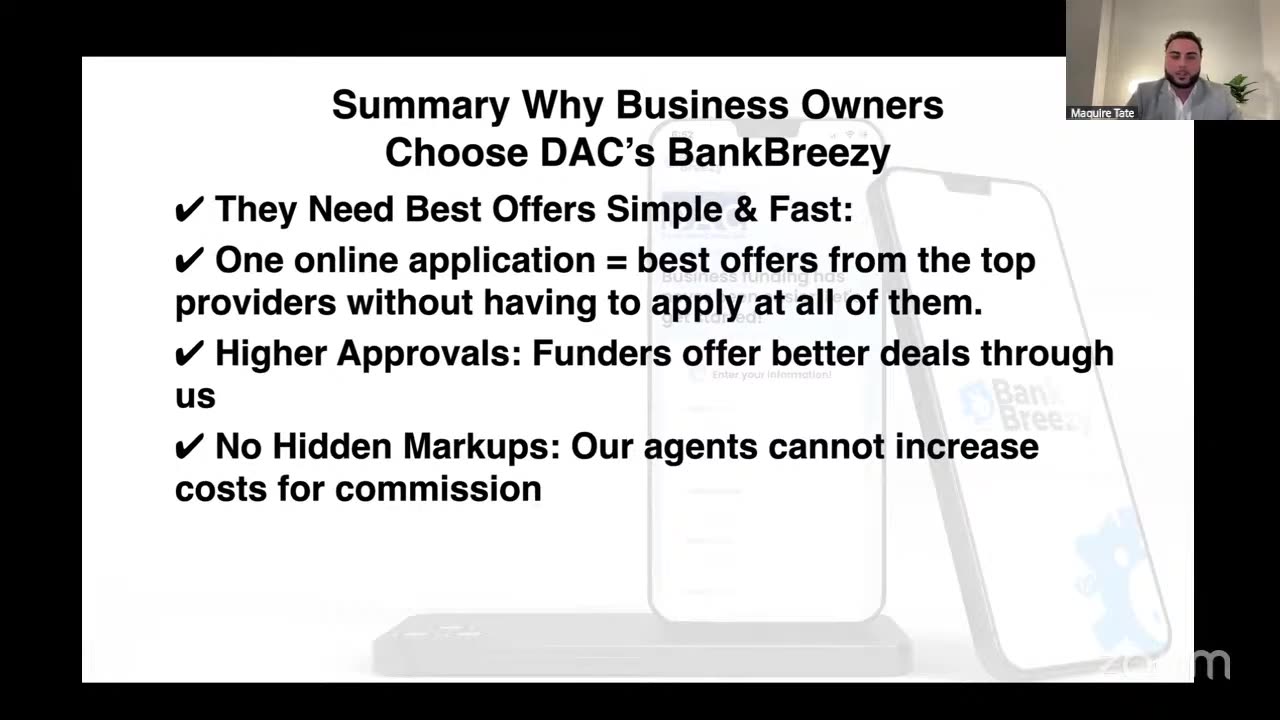 Business Funding, Payment Processing, And Other Essential Services 03/27/25