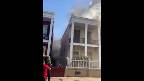 UPDATE: New footage captures smoke emerging from New Orleans’ French Quarter