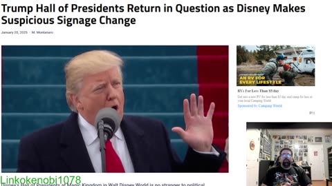 Disney Shuts Down Hall Of Presidents In Magic King On Jan 20th Due To Trump's Return