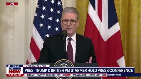 FULL: Trump, Starmer hold joint press conference from White House