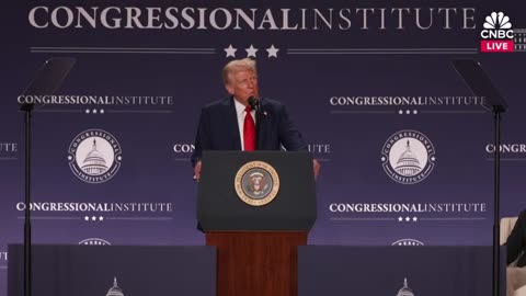 President Donald Trump addresses the House Republican conference in Florida — 1_27_2025