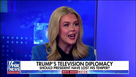 'Trump lost his temper': Karoline Leavitt ripped by Fox News host over Zelensky clash