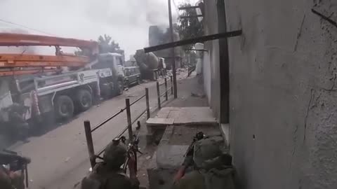 Gun Battles on The Streets of Gaza