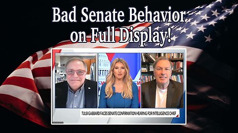 Bad Senate Behavior on Full Display!