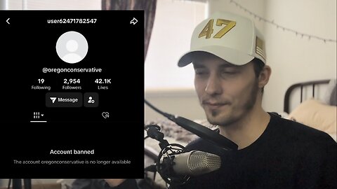 TikTok Targeted me, attacked me, and finally BANNED me.. | The Oregon Conservative