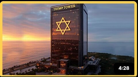 Khazarian Head Of The UNITED STATES CORPORATION Supports Genocide To Profit From Beach Front Property