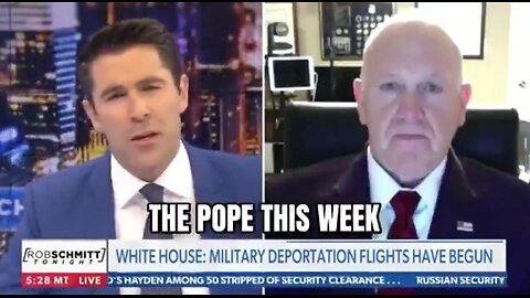 NWO: Trump's border czar, Tom Homan, says pope needs to fix his church before criticizing the US