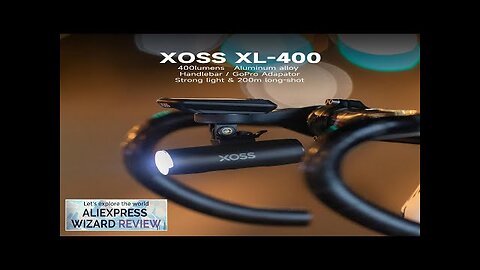 XOSS XL400/XL800 Bike Headlight 400/800 Lumen USB Rechargeable Road MTB Front Lamp Review