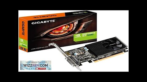 GIGABYTE GV-N1030D4-2GL GeForce GT 1030 Low Profile D4 2G Computer Graphics Card Review