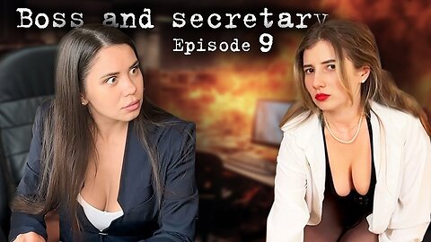 My secretary 👩‍💼 burned down my office😨🔥 now i have to punish her😈😏| Boss & secretary (episode 9)