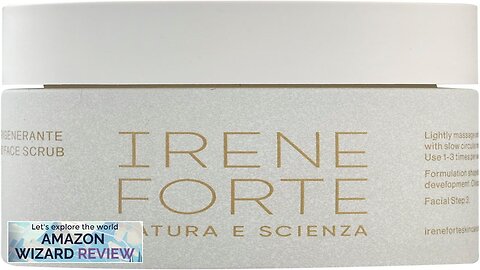 Irene Forte Almond Face Scrub Forte RigeneranteA refreshing gentle face scrub to nourish Review