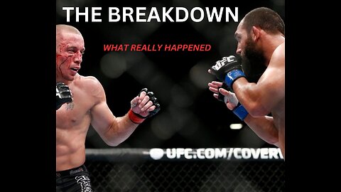 GEORGE ST PIERRE VS JOHNY HENDRICKS BREAKDOWN