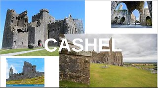 Ruinas da Rocha de Sao Patrício na Irlanda - Cashel