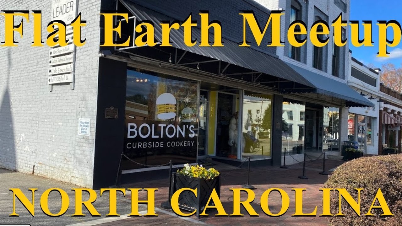[archive] Flat Earth meetup North Carolina January 26th, 2025 ✅